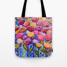 Ranunculus Horizon Tote Bag