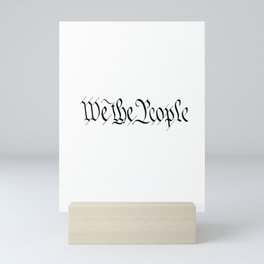 we the people Mini Art Print
