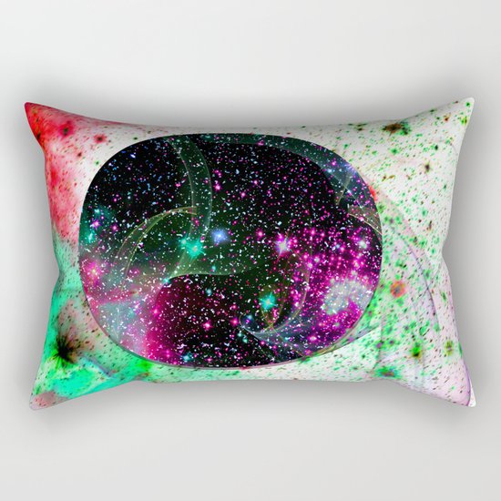 Hole In The Space-Time Fabric Rectangular Pillow