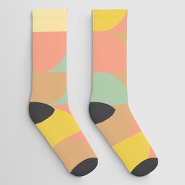 geomage_vintage play palette Socks