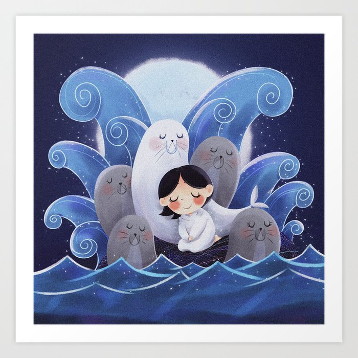 Song Of The Sea Art Print By Suni Society6