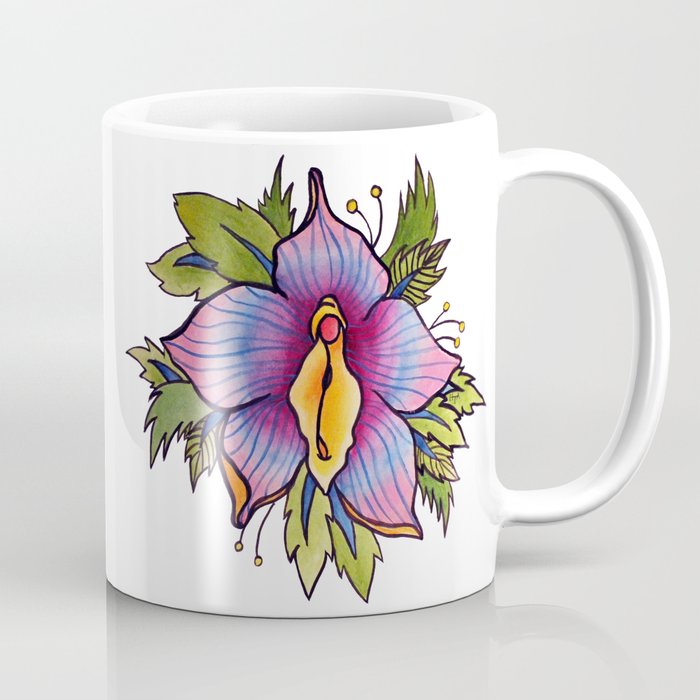 Vulva Flora Coffee Mug