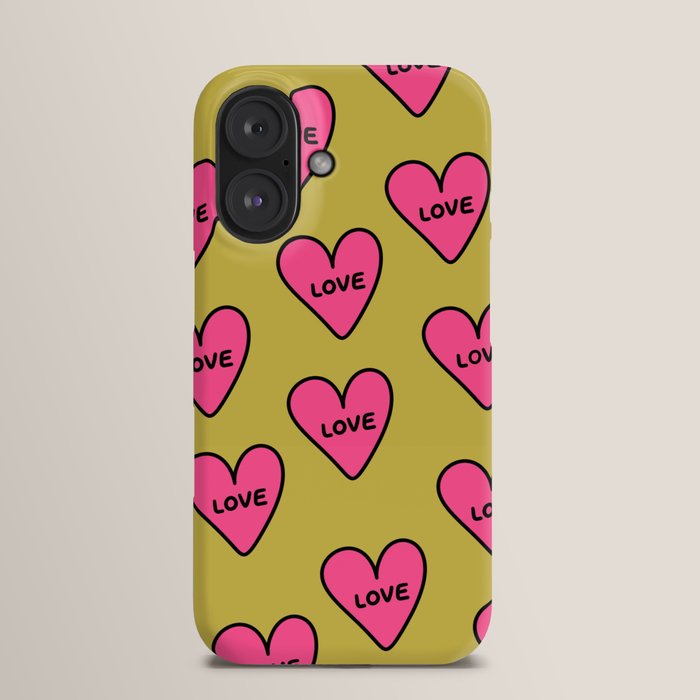 Society6  iPhoneケース  ハート Love Hearts Printed iPhone Cases: 15, 14, Pro Max | Society6