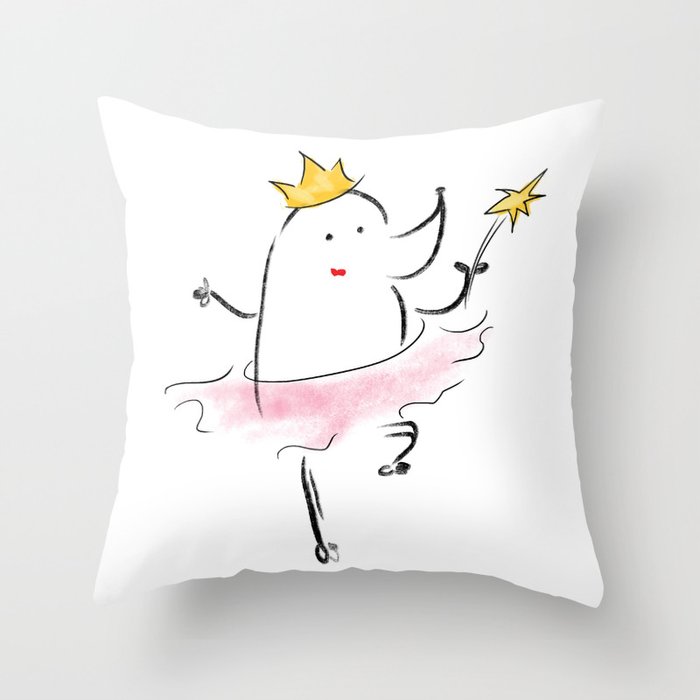 Dancing queen Throw Pillow