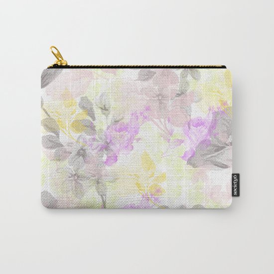 Vintage flora 01 Carry-All Pouch