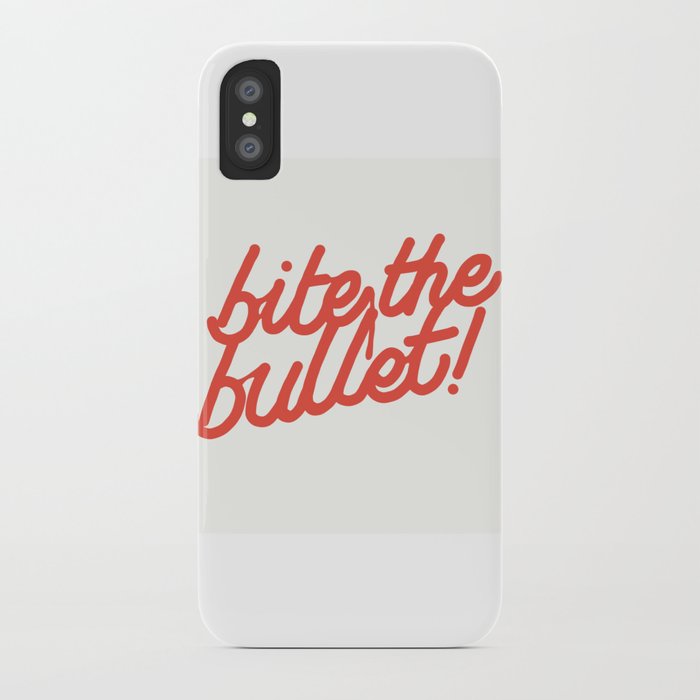 Bite the Bullet iPhone Case