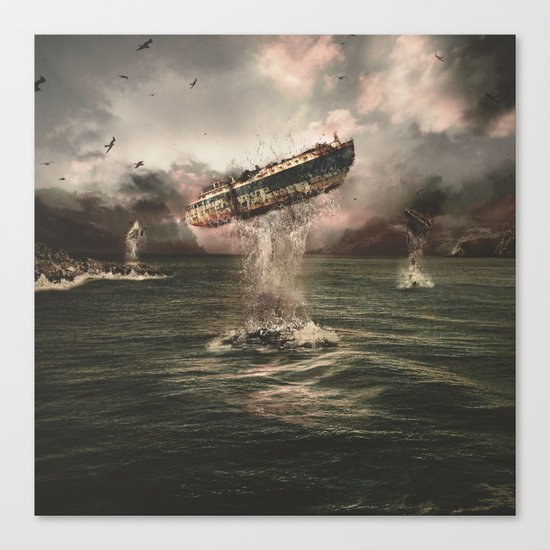 SH\\PWRXCKD Canvas Print