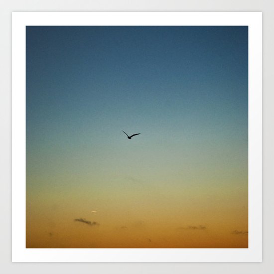 Mindelo. Flight. Art Print