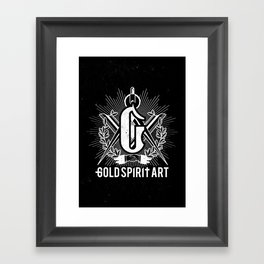 Gold Spirit Art Framed Art Print