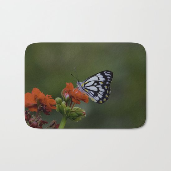 Butterfly Bath Mat