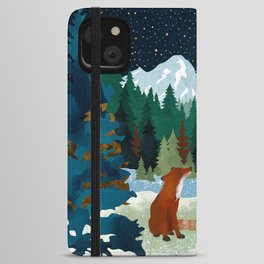 Winter Fox Vista iPhone Wallet Case