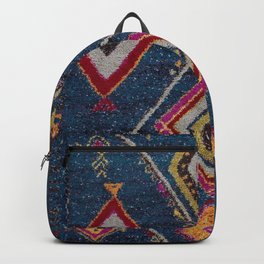 Heritage Moroccan Berber Rug Style Backpack | Pattern, Boho, Artwork, Morocco, Berber, Illustration, Rug, Graphic Design, Graphite, Bohemian 