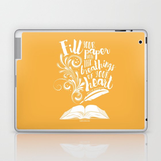 The Breathings of Your Heart Laptop & iPad Skin