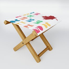 All 13 Canada Provinces and Territories with Maple Folding Stool