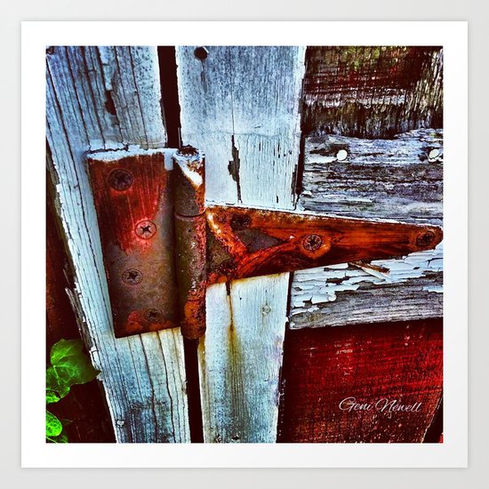 Rusty Creak Art Print