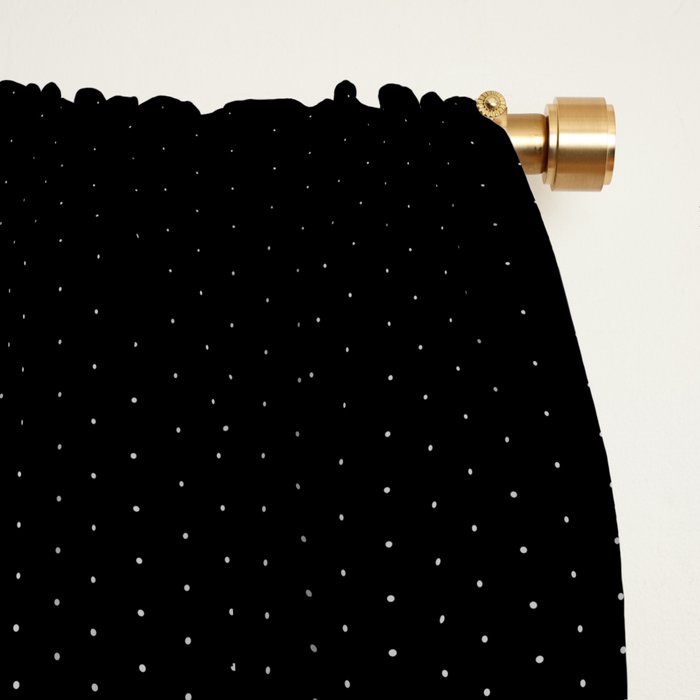 Vinyl Skull Red The End Of Tunes Blackout Curtain By Grandeduc