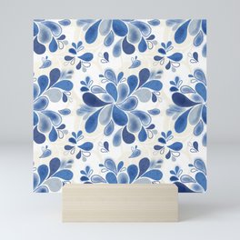 Blue Hydrangea Mini Art Print