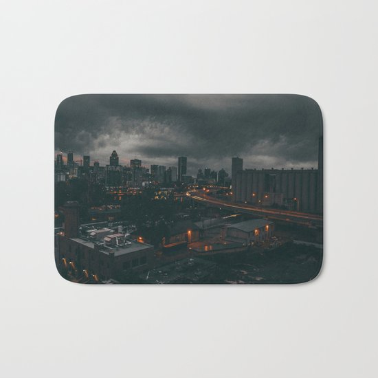 Night city Bath Mat