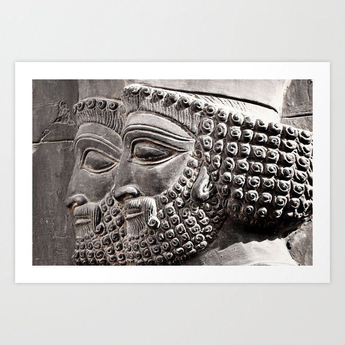 Persian Guards Art Print