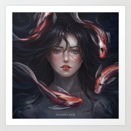Semi Realistic Art Prints For Any Decor Style Society6