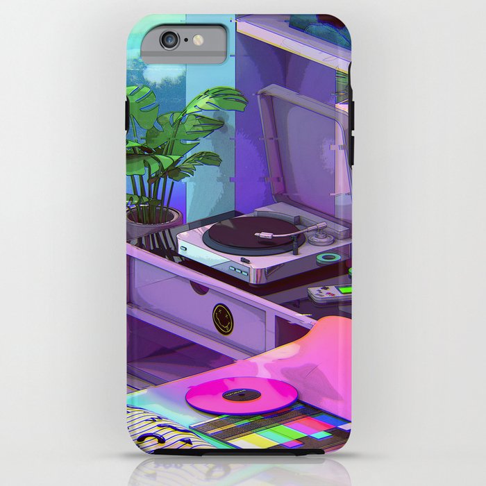 Vaporwave Aesthetic iPhone Case by dennybusyet | Society6