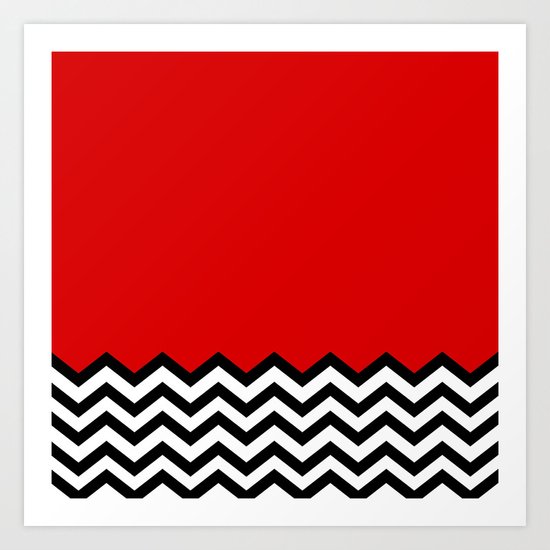 Black Lodge Dreams (Twin Peaks) Art Print