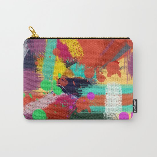 Color clock Carry-All Pouch