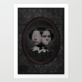 Siamese Twins Art Print