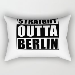 Straight Outta Berlin Rectangular Pillow