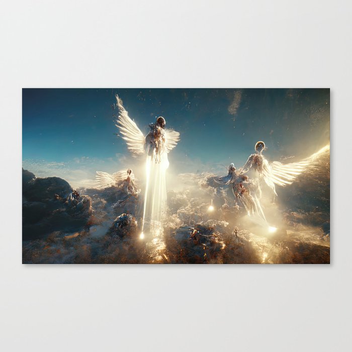 Heavenly Angels Canvas Print