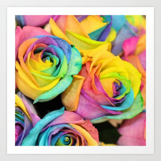Rainbowlicious Art Print