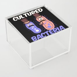 Cultured Bacteria Microbiology Chemistry Acrylic Box