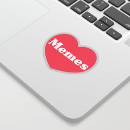 Heart Memes Sticker