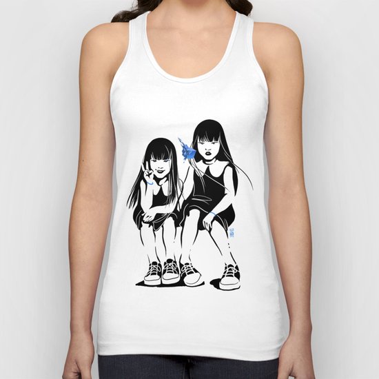 Anomalia Twins Unisex Tank Top
