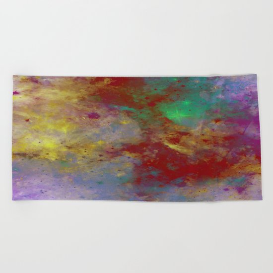 Through The Haze Of Colour Beach Towel