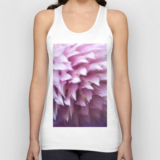 Bright-Pink Flower #1 #art #society6 Unisex Tank Top