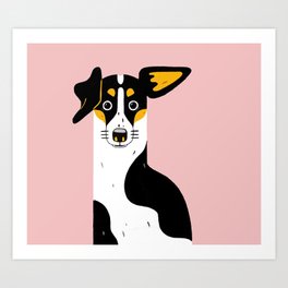 The Winner of the Staring Contest Art Print