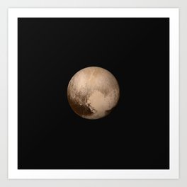 Nasa Picture 12: Pluto Art Print