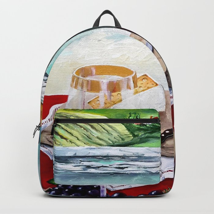 The Wine Painting Backpack
