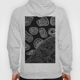 Aboriginal Inspiration Dots and Lines Hoody