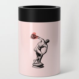 Discobolus of Hearts  - Simple Illustration  for Valentine's Day  Can Cooler