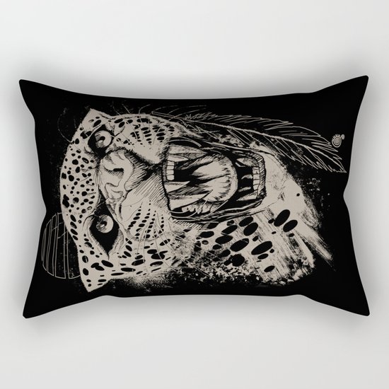 Jaguar Sun Rectangular Pillow
