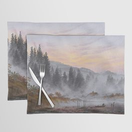 Caspar David Friedrich - The Times of Day - The Morning Placemat