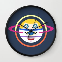 Spaceman 4 Wall Clock