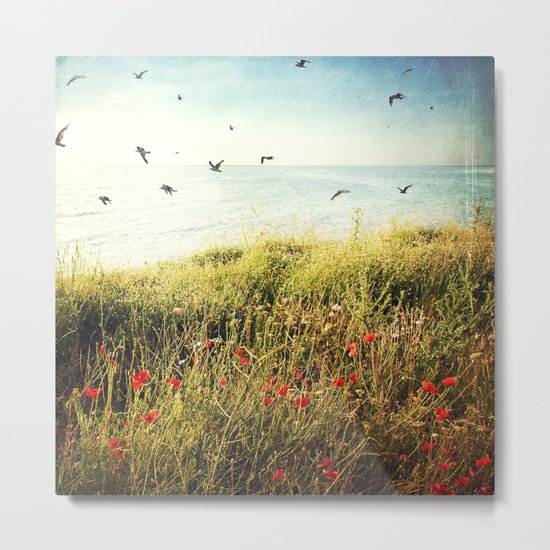 Seascape - One late, lazy, beautiful morning Metal Print