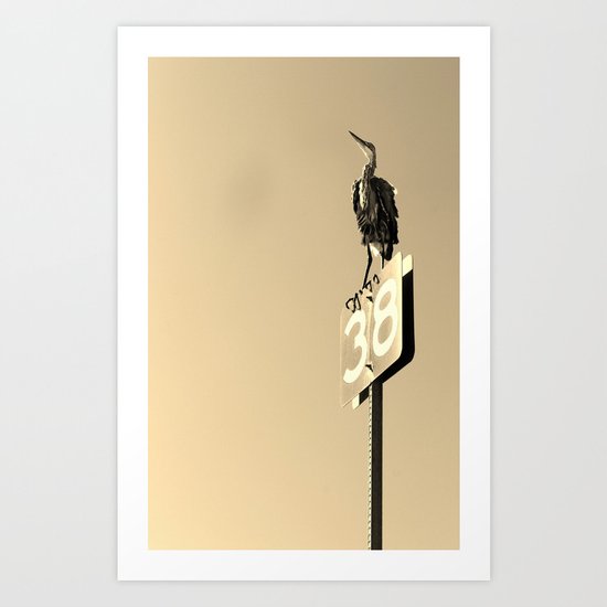 Number Thirty-Eight Art Print