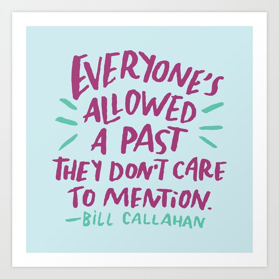 Bill Callahan Art Print