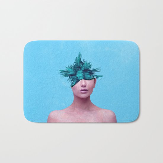 Head Grenade Bath Mat