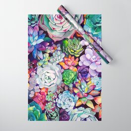 Succulent Garden Wrapping Paper