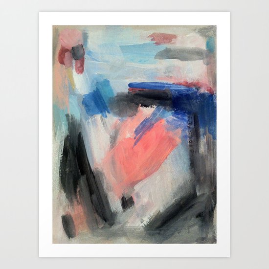 Surfacing Art Print